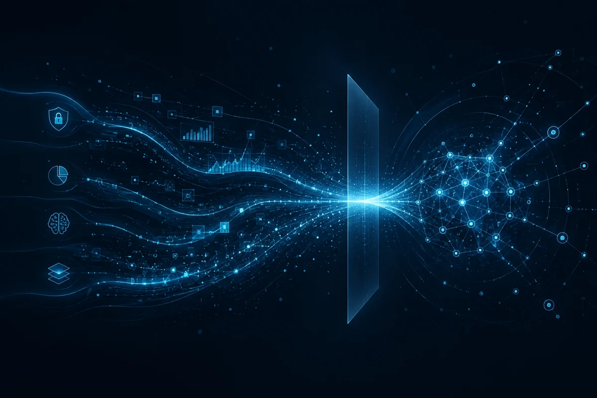 Abstract signal intelligence visual